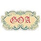 Vintage Goa Tile Fridge Magnet – Retro Coastal India Souvenir