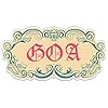 Vintage Goa Tile Fridge Magnet – Retro Coastal India Souvenir