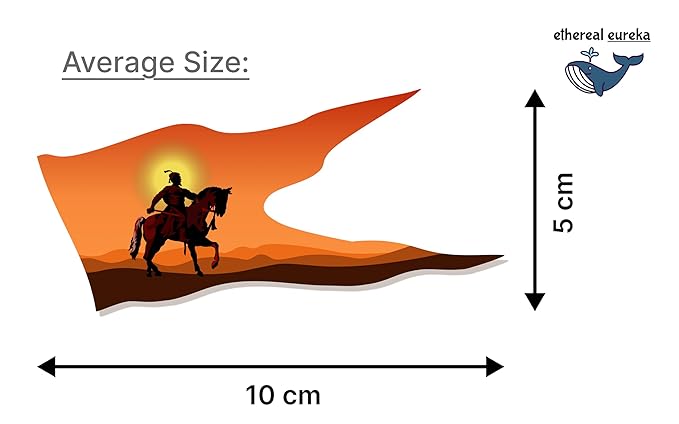 Chhatrapati Shivaji Maharaj Magnet – Legendary Maratha Warrior King Souvenir