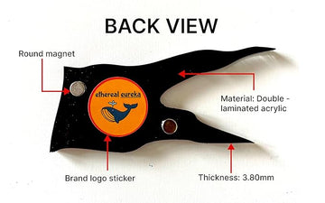 Chhatrapati Shivaji Maharaj Magnet – Legendary Maratha Warrior King Souvenir