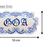 Goa Tile Style Fridge Magnet