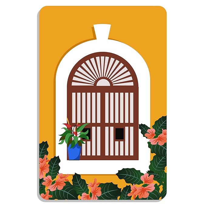 Goa Portuguese Heritage Window-Themed Fridge Magnet