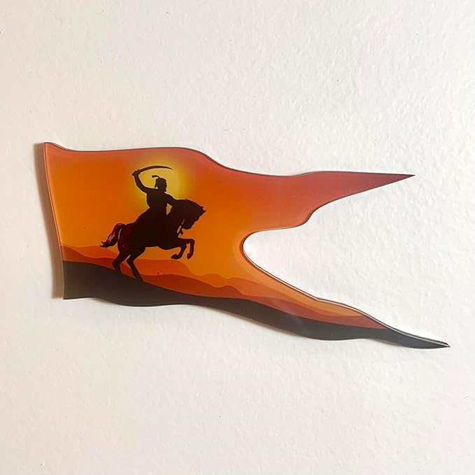 Chhatrapati Shivaji Maharaj Magnet – Legendary Maratha Warrior King Souvenir