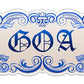 Goa Tile Style Fridge Magnet