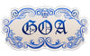 Goa Tile Style Fridge Magnet