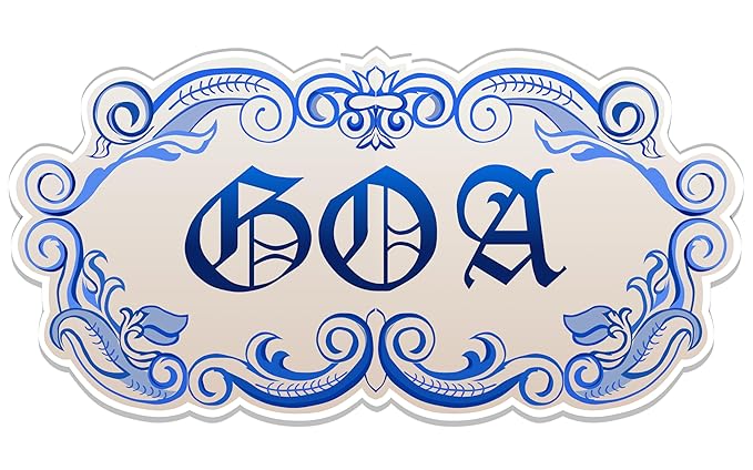 Goa Tile Style Fridge Magnet