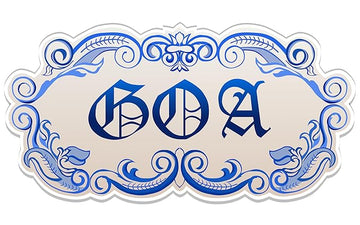 Goa Tile Style Fridge Magnet